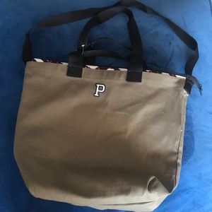 PINK crossbody/tote bag with bonus cooler bag